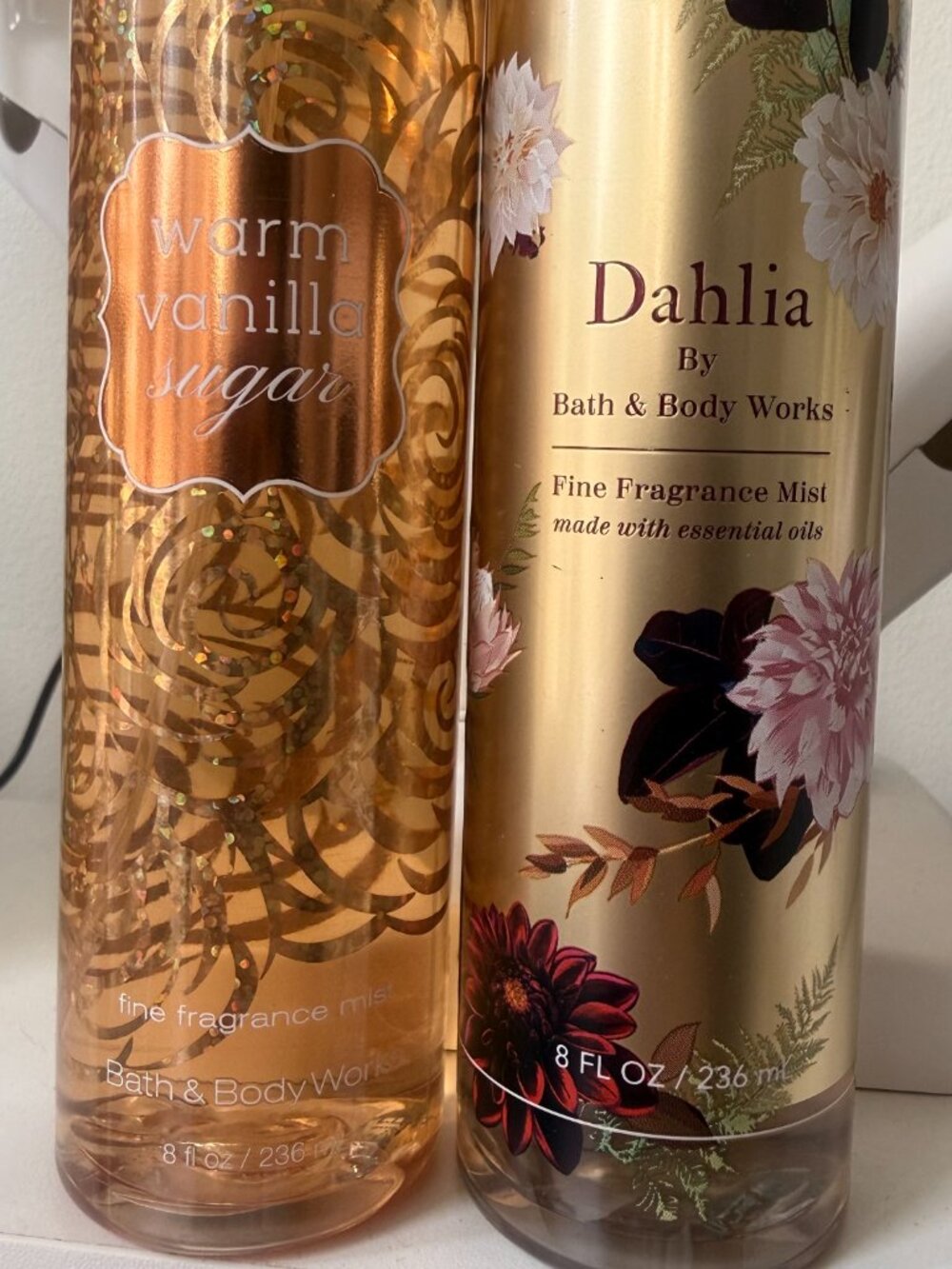 NEW Bath & Body Works Bundle | Warm Vanilla Sugar + Dahlia - Picture 2 of 2